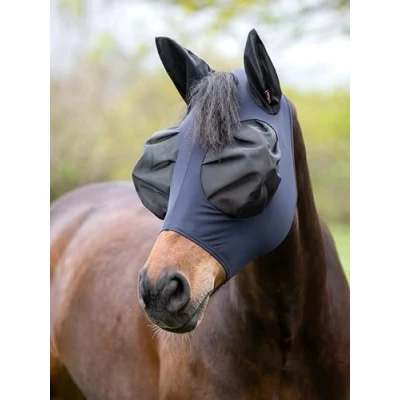 Abbildung von LeMieux Fliegenmaske Bug Relief Halbmaske Jay Blue