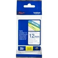 Abbildung von Brother TZe 233 (12 mm) Blau bis weiß Tape