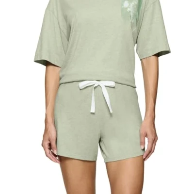 Abbildung von Triumph Endless Comfort PSK 10 CO/MD, Pyjama Set Damen, Mehrfarbig (Green Light Combination), 42
