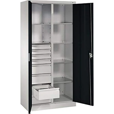 Abbildung von CP Werkzeugschrank 8921305S10140 6 Böden 8 Schübe 1950x930x500mm licht