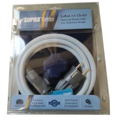 Abbildung von Supra Cables LoRad 2.5 MK II CS EU 16 Netzkabel, 2.00m