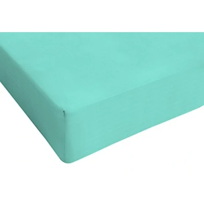 Abbildung von Max color Betttuch 25cm Ecke, Wasser grün, Doppelte