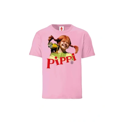 Abbildung von Logoshirt Tshirt print für Kinder, Größe: 176, Rosa