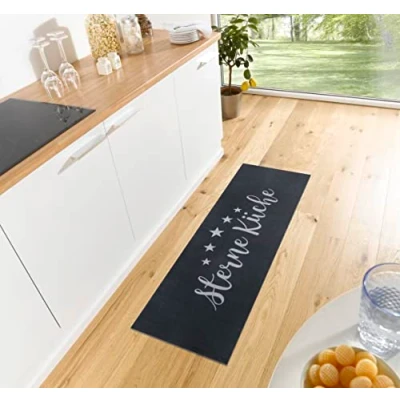 Abbildung von Küchenläufer Fünf Sterne Küche, HANSE Home, rechteckig, Höhe: 3 mm, Küchen Teppich, Rutschfest, Pflegeleicht, Flur, Eingang, Esszimmer