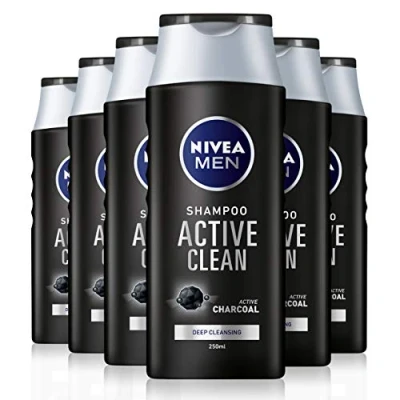 Abbildung von NIVEA MEN Active Clean Shampoo, 250 ml, 6 Stück