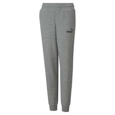 Abbildung von Puma ESS LOGO FL CL B Jogginghose für Kinder, Größe: 128, Medium gray heather