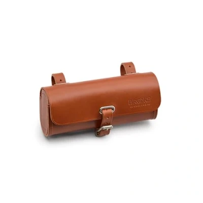 Abbildung von Brooks Saddle Bag Challenge Leder Werkzeugtasche. braun. 0.5 l