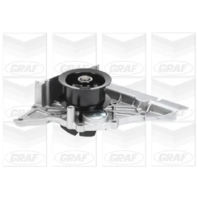 Abbildung von GRAF PA764 Wasserpumpe mit Dichtung mechanisch Gusseisen 66 für Zahnriementrieb AUDI: A6 C5 Avant, A8 D2, D3, VOLKSWAGEN: Touareg I, Phaeton