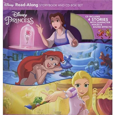 Abbildung von Disney Princess Read Along Storybook and CD Boxed Set: Beauty the Beast / Cinderella Tangled Little Mermaid
