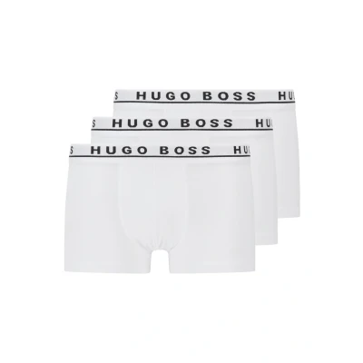 Abbildung von BOSS Trunk 3 PACK Panties, Herren, Größe: Small, White