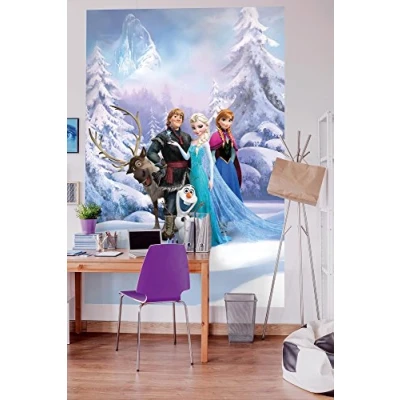 Abbildung von Komar Fototapete &quot;Frozen Winter Land&quot;, 184x254 cm (Breite x Höhe), inklusive Kleister