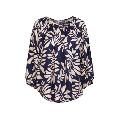 Abbildung von Seidensticker Fashion Tunika Regular FIT Bluse, Damen, Größe: 36, Dark blue
