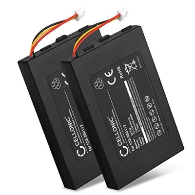 Abbildung von CELLONIC 2X Ersatz Akku 533 000132 für Logitech G533, G933 Wireless Kopfhörer Ersatzakku 1200mAh Batterie, Kopfhörerakku, Bluetooth Headset