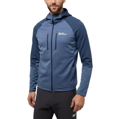 Abbildung von Jack Wolfskin Alpgrat Fleecejacke, Herren, Größe: Small, Phantom