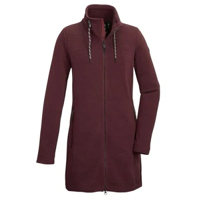 Abbildung von G.I.G.A. DX by killtec Damen Strickfleeceparka/Fleeceparka mit Stehkragen GW 38 WMN KNTFLC PRK, brombeere, 34, 42226 000