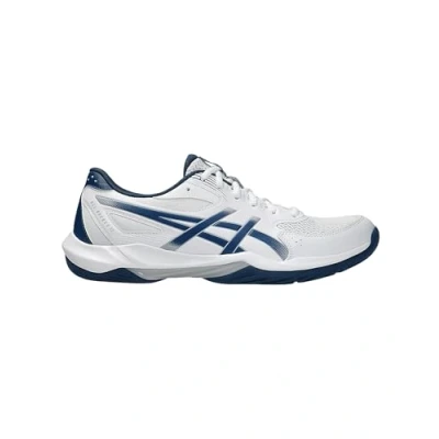 Abbildung von Asics Rocket 12 Volleyballschuh, Herren, Größe: 42, White/black Hochwertiges lederimitat