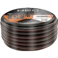 Abbildung von NEO TOOLS Pro Gartenschlauch 3/4 Zoll, 30 m Länge, 6 lagiger UV beständig, Flexibel Schlauch, Trinkwasserschlauch, Verdrehschutz Wasserschlauch aus Erst PVC mit Anti Algen Innenausstattung