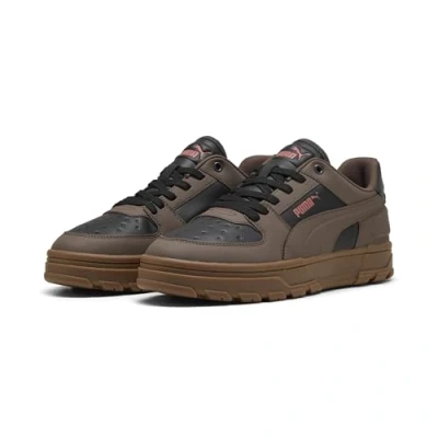 Abbildung von PUMA Erwachsene Caven 2.0 Abrupt Sneakers 41, Flat Bronze Black Gum Brown Beige