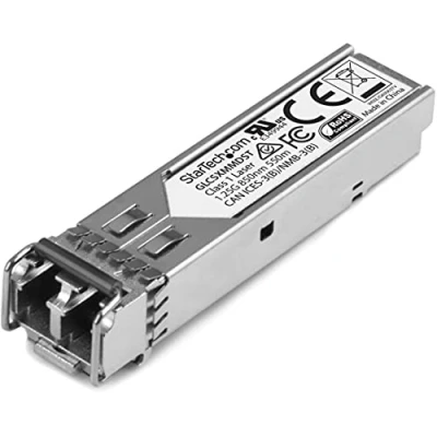 Abbildung von StarTech.com Cisco GLC SX MMD kompatibel SFP Gigabit Fiber 1000Base Transceiver Module MM LC 550m 850nm
