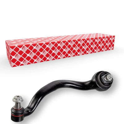 Abbildung von FEBI BILSTEIN 175034 Querlenker mit Anbaumaterial Trag /Führungsgelenk, Lager vorne, Vorderachse links Stahl 24 BMW: X5, X6