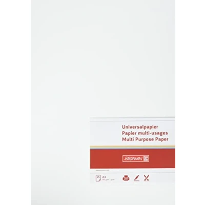 Abbildung von Brunnen 105122507 Universalpapier, A4, 25 Blatt, 160 g/m², perlweiß