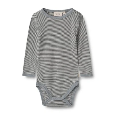 Abbildung von Wheat Unisex Merino Wolle Body Langarm Lucca Oeko Tex