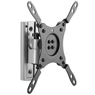 Abbildung von RICOO TV Monitor Wandhalterung Schwenkbar Neigbar für 13 42 Zoll, Universal Halterung S3122, Fernsehhalterung Wand, Fernseher 32 Zoll+, bis 15 Kg mit max. VESA 200x200 mm