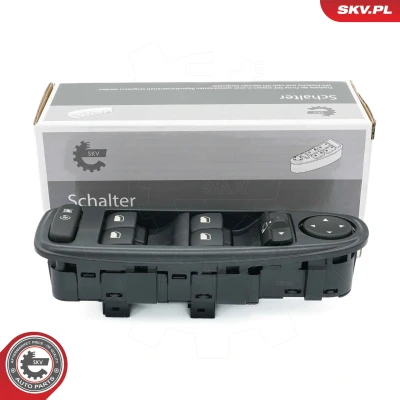 Abbildung von ESEN SKV 37SKV433 Schalter, Fensterheber vorne links CITROËN: C4 Picasso 1