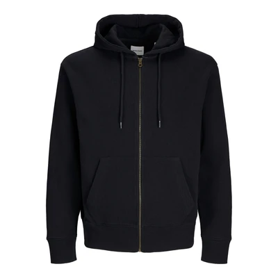 Abbildung von Jack &amp; Jones Jjecharge ZIP HOOD Sweatjacke, Herren, Größe: XL, Black
