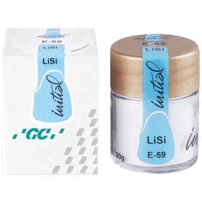 Abbildung von GC Initial LiSi Enamel E 59 20 g Pulver