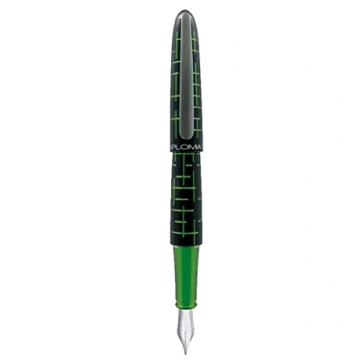 Abbildung von Diplomat Elox Ring Black Green FP B