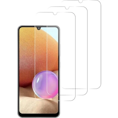 Abbildung von Panzer Schutz Glas für Samsung Galaxy A32 5G Panzerglas, HD Displayschutzfolie, 9H Härte Schutzglas Schutzfolie, Frei von Kratzern, Ultra klar Panzerfolie 3 Stück