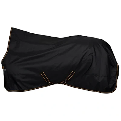 Abbildung von Bucas Irish Turnout Extra High Neck 300g Schwarz/Gold
