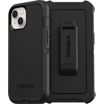 Abbildung von OtterBox Defender Hülle für iPhone 13, stoßfest, sturzsicher, Ultra robust, schützende Hülle, 4X getestet nach Militärstandard, Schwarz, Keine Einzelhandelsverpackung