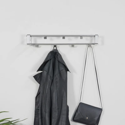 Abbildung von Spinder Design Garderobenhalter &quot;Rex&quot;, Metall, Breite 60 cm