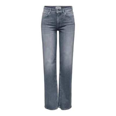 Abbildung von ONLY Jeans Straight Leg, Damen, Größe: XLx32, Bleu