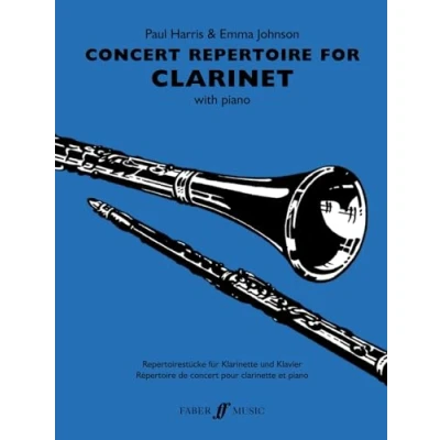 Abbildung von Concert Repertoire for Clarinet: Clarinet and Piano (Faber Edition: Repertoire)