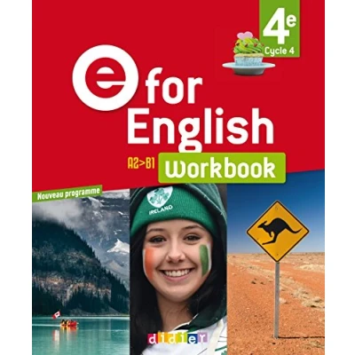 Abbildung von E for English 4e Anglais Ed. 2017 Workbook