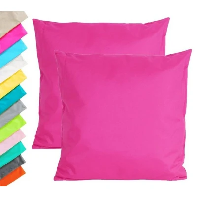 Abbildung von JACK Kissenbezüge 2er Set Outdoor Kissenhülle Kissenbezug 45x45cm Wasserfest, (2 Stück), robust und strapazierfähig, Wasserabweisend, für Innen &amp; Außen