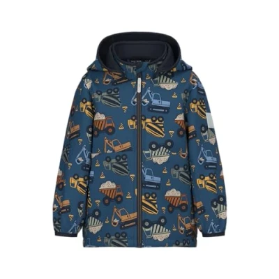 Abbildung von Name it Nmmmalta Softshelljacke für Kinder, Größe: 80, Dark denim