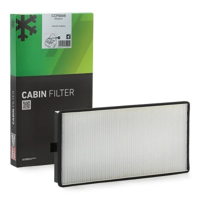 Abbildung von CHAMPION CCF0049 Innenraumfilter Pollenfilter, Partikelfilter 327 169 34 PORSCHE: Boxster, 911 Coupe, Cayman, PEUGEOT: 406 Limousine, Kombi