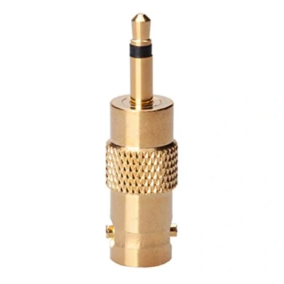 Abbildung von Keple 3.5mm Mono BNC Adapter, Buchse auf TS Stecker, vergoldeter bidirektionaler Anschluss, SDI Koaxialkabeladapter für CCTV Überwachungskamera DVI DAB CB Radioantenne