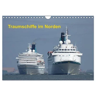 Abbildung von Traumschiffe im Norden (Wandkalender 2025 DIN A4 quer), CALVENDO Monatskalender