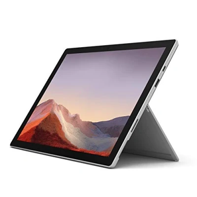 Abbildung von 2019 Microsoft Surface Pro 7 mit Intel Core i7 1065G7 (12,3 zoll, 16GB RAM, 256GB SSD) Platin (Generalüberholt)