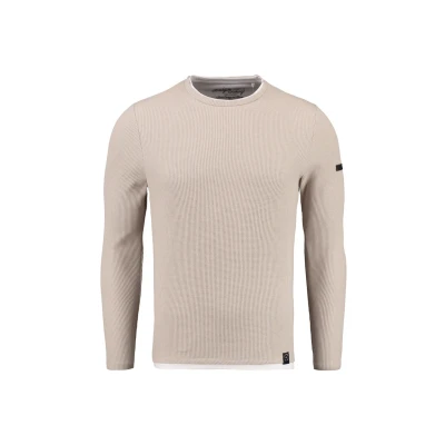 Abbildung von Key Largo MSW Stefano Strickpullover, Herren, Größe: Medium, Sand