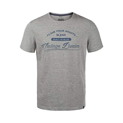 Abbildung von Blend Pillo Tshirt print, Herren, Größe: Large, Stone mix