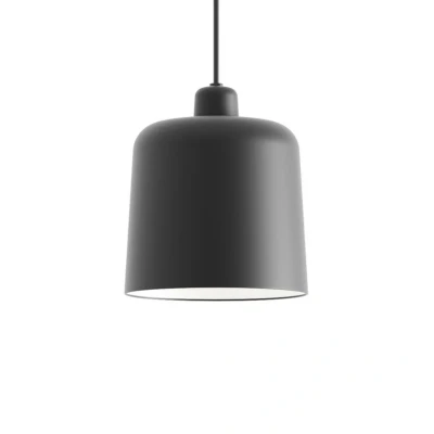 Abbildung von Luceplan Zile Hängeleuchte schwarz matt, Ø 20 cm