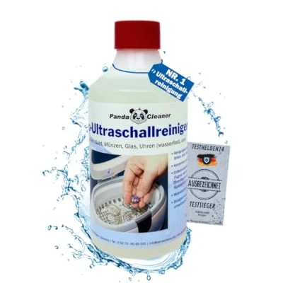 Abbildung von PandaCleaner Bio Ultraschallreiniger Konzentrat für Ultraschallbad Reinigungskonzentrat (1 St. 500ml Alles)