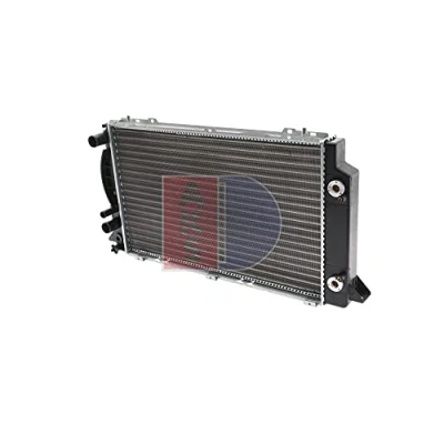 Abbildung von AKS DASIS 481390N Kühler, Motorkühlung 596mm 358mm 44mm Kühlrippen mechanisch gefügt AUDI: 80 B4 Limousine, Cabriolet B4, Coupe B3