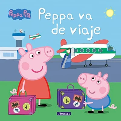 Abbildung von Peppa Pig. Un cuento va de viaje